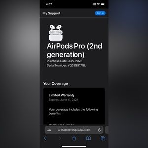 Apple Airpod Pro (2nd generation)